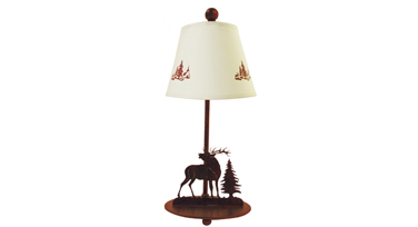 Luminaire de style montagnard