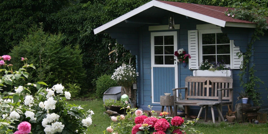 cabane de jardin